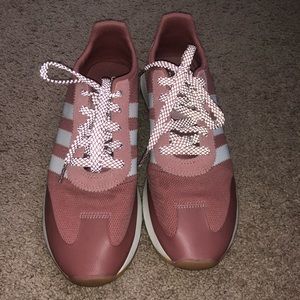 Adidas pink shoes